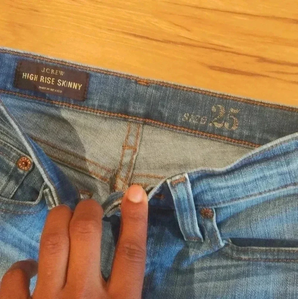 J.Crew 🌺High Rise Skinny Jeans 🌺 Size:(25)